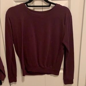 forever 21 maroon sweater. Never worn. Size small